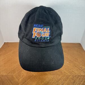 Vintage 2002 NCAA Final 4 Four Atlanta Hat Indiana Maryland Kansas Oklahoma